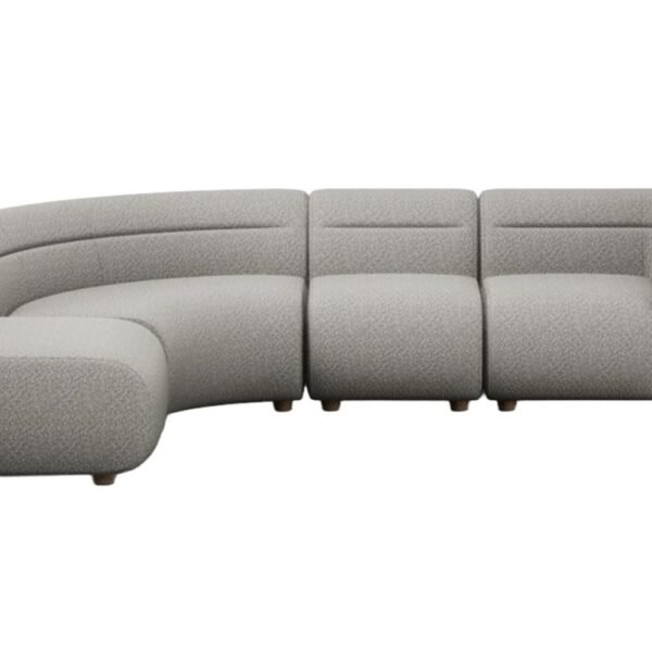 Lilli Left Hand Curved Corner Sofa
