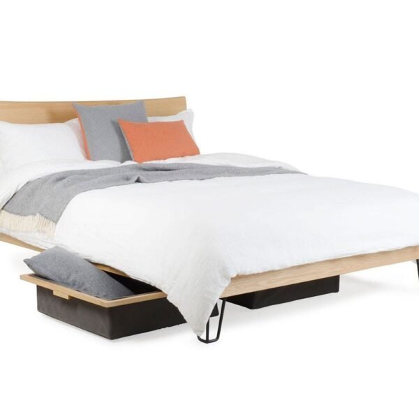 Brunel Bed Oak Headboard