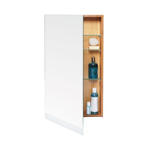 Bathroom Wall Cabinet 700 Arena Bamboo