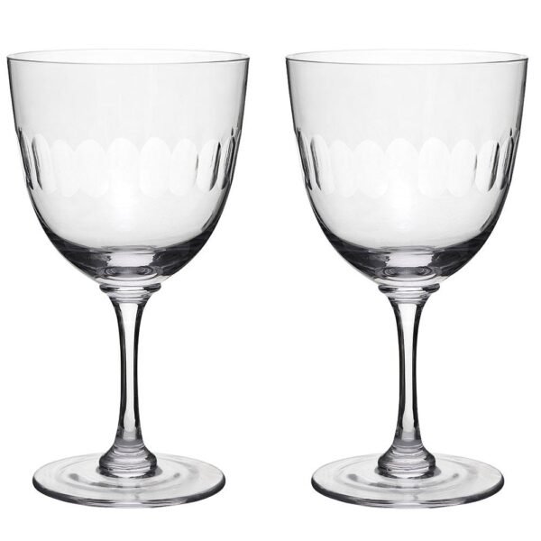 Wine Glasses Lens Set of 2