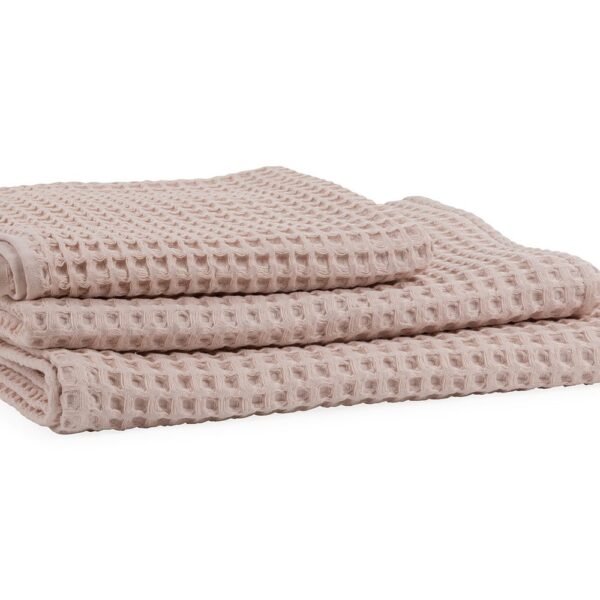 Waffle Towel Putty Pink