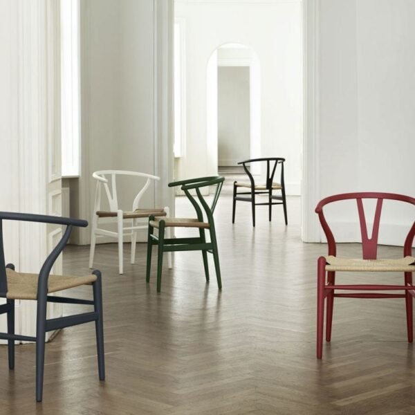 CH24 Wishbone Chair in Soft Colours